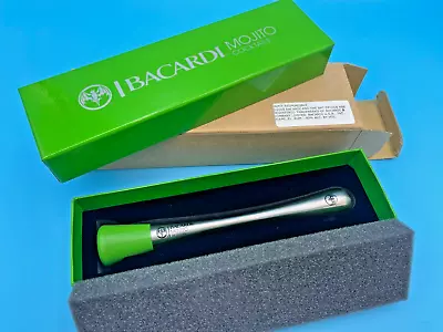 Original Bacardi Mojito Muddler Masher With Bat Logo Brand New In BOX • $19.90