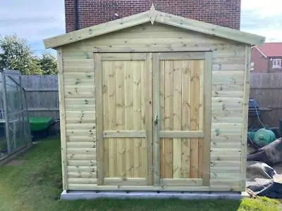 Apex Garden Shed Security Workshop Heavy Duty Gym Tool Store  • £1200