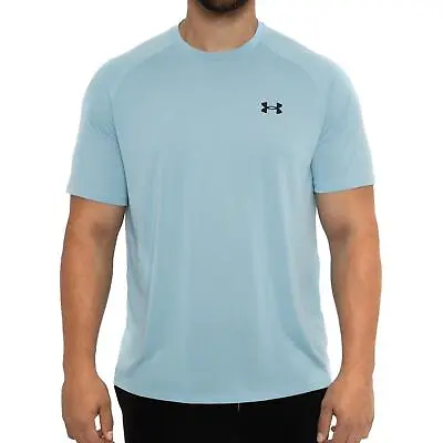 Under Armour Mens Tech T-Shirt 2.0 (Sky Blue) • £24.99