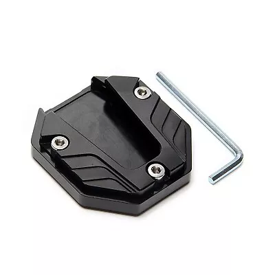 Universal Motorcycle CNC Side Stand Foot Plate Base Kickstand Extension Pad NEW • $6.95