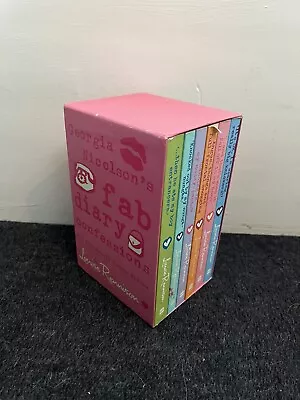 Georgia Nicolson's Fab Diary Confessions Box Set By Louise Rennison Book • £7.49