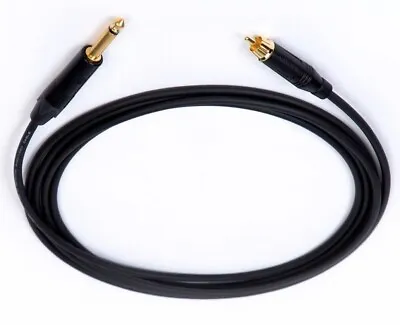 1-20'FT Mogami 22AWG Neutrik 1/4 TS Gold To Amphenol RCA Audio Sound Mic Cable • $24.95