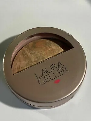  Laura Geller  Balance N Brighten Powder Foundation Shade Deep 9 Grams - New  • £9.95