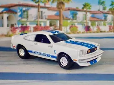 2nd Gen 1976 - 1978 Ford Mustang Cobra II 302 V8 1/64 Scale Limited Edition F • $31.99