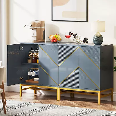Tribesigns Sideboard Storage Cabinet Buffet Cabinet Credenza For Dining Room • $175.61