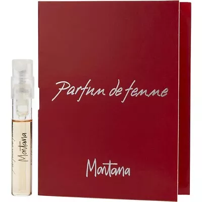 Montana Parfum De Femme Eau De Toilette Spray Vial SAMPLE • $4.95