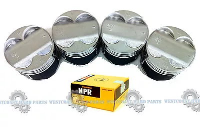 97-01 Acura Integra 1.8L B18C5 Engine  Pistons And Rings  Standard Size • $89.95