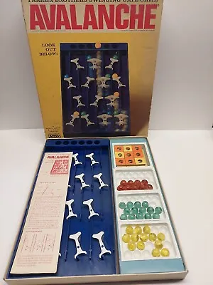 Vintage 1966 Parker Brothers Swinging Gate Game Avalanche Board Game INCOMPLETE • $18.95