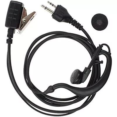 2 Pin G Shape Earpiece Headset For Midland Alan AVP-H3 GXT900 LXT80 LXT110 Radio • $13.99