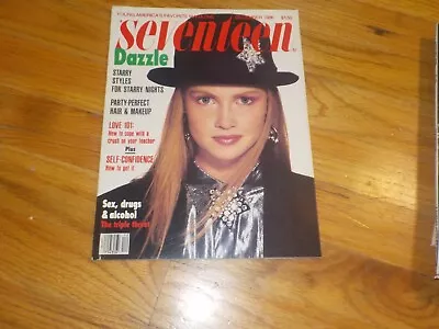 Seventeen Magazine  DECEMBER  1986  Claire War • $14.99