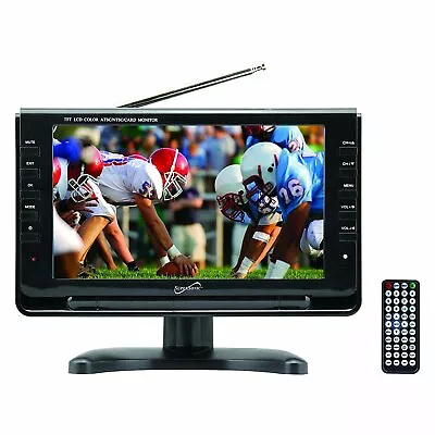 Supersonic 9  Portable Widescreen LCD TV W/ Digital TV Tuner & 720p Resolution • $96.90