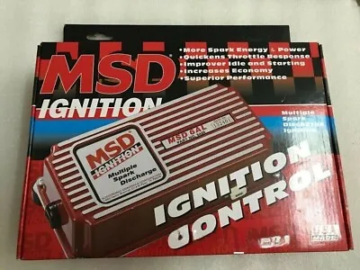 MSD Ignition 6AL Style Multiple Spark Discharge Red CDI Ignition Box 6420 • $224.99