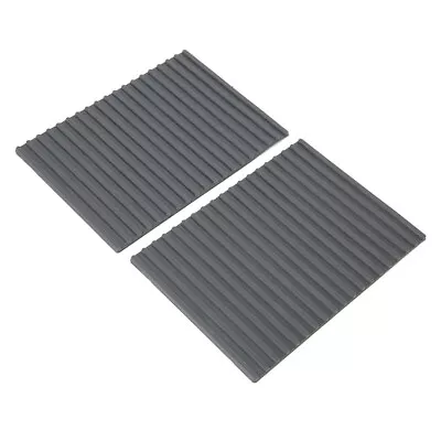 2PCS Black Anti-slip Rubber Mat Work Bench For Watch Repair For Watchmaker GOF • $13.54