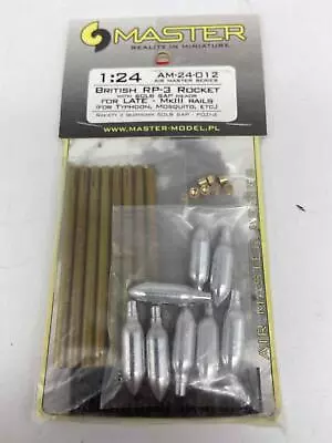 Master Model 1:24 British RP-3 Rocket Late MK III For Typhoon Mosquito AM-24-012 • $40