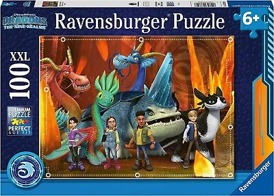 NEW & SEALED Ravensburger 13379 Dragons - The 9 Realms 100 Pc XXL Jigsaw Puzzle • $28.95