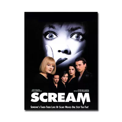 SCREAM Horror Movie Poster Film Art Wall Painting Print Room Decor 24x36 Inch • $5.26