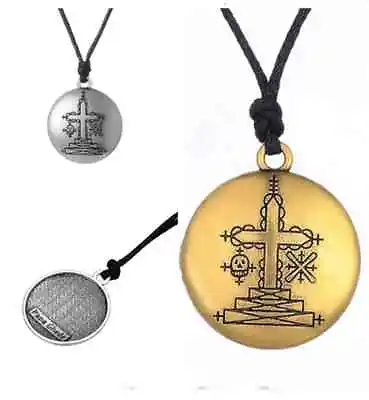 New Papa Ghede Voodoo Loa Veve Vodoun Lwa Death Hoodoo Amulet Steampunk Necklace • $23.64