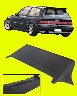 J Style Rear Roof Spoiler Wing Lip Kit JDM For 1988-91 Honda Civic EF9 Hatch 3DR • $235