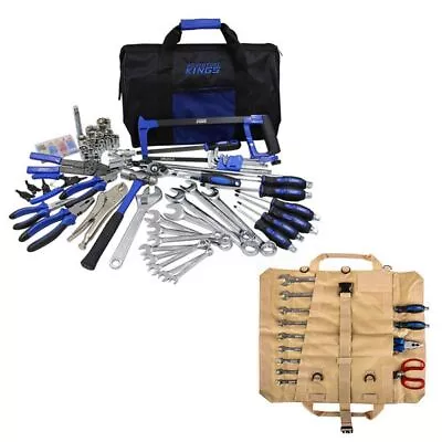 Adventure Kings Ultimate Bush Mechanic Tool Kit 150+ Pcs + Premium Tool Roll • $128.95