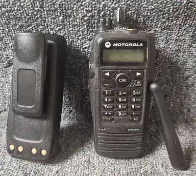 Motorola XPR6550 Digital DMR MotoTrbo Radio UHF 403-470 Mhz GOOD Buy 1 - 9 Units • $167.82