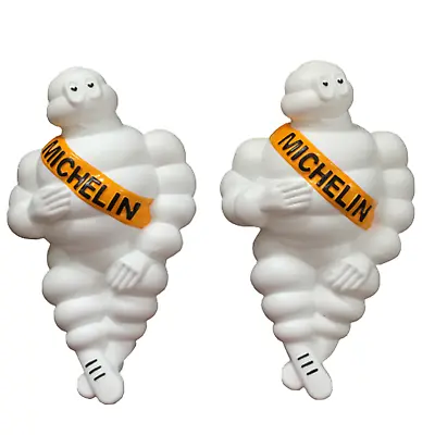 Michelin Doll 2 X 17  Bibendum Man Mascot Advertise Tire White Light Decoration • £140.98