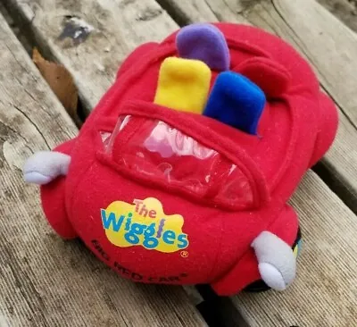 Wiggles Big Red Car Plush 17 Cm Pre Owned • $5