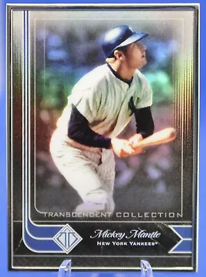 2021 Topps Transcendent Icons Mickey Mantle #3 /95 New York Yankees Silver Frame • $44.95