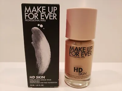 Makeup Forever~HD Skin Undetectable Stay True Liquid Foundation~1Y16~ 1oz~NIB • $29.99