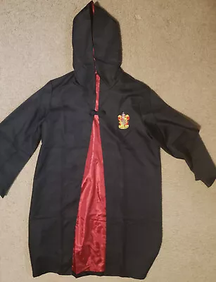 Gryffindor Robe Cloak Harry Potter Costume Youth Large Pre Owned Wizard • $19.49