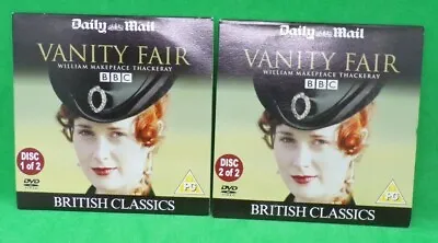 BBC Adaptation VANITY FAIR DISC 1 + 2 WILLIAM THACKERAY Daily Mail  Promo Dvd  • £2