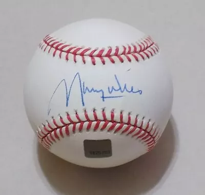 2001 Topps Archives Reserve Maury Wills Autograph Signed Rawlings Oml Baseball • $35