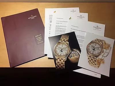 Press Release Patek Philippe Note Of Press - Ref. 5036/1 - Spanish • $166.41