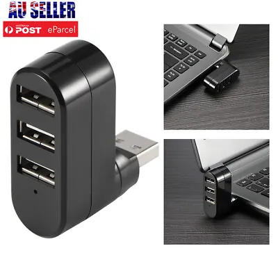 $10.89 • Buy High Speed 3 Port USB 2.0 Multi HUB Splitter Expansion Desktop PC Laptop Adapter