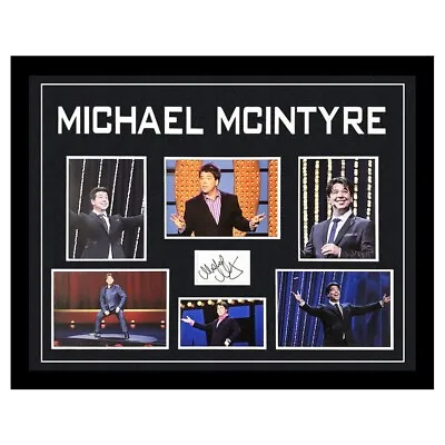 Signed Michael McIntyre Framed Display - TV Icon Autograph +COA • £299.99