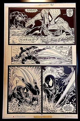 Amazing Spider-Man #317 Pg. 15 By Todd McFarlane 11x17 FRAMED Original Art Print • $49.95