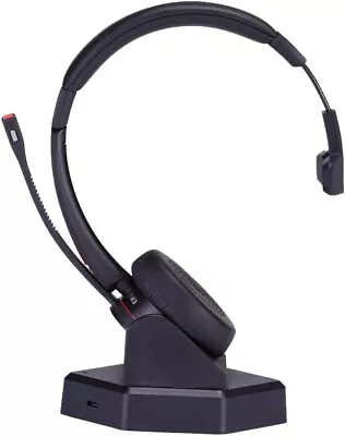 MKJ Wireless Headset With Microphone Noise Cancelling Call Center Home Office • £49.99