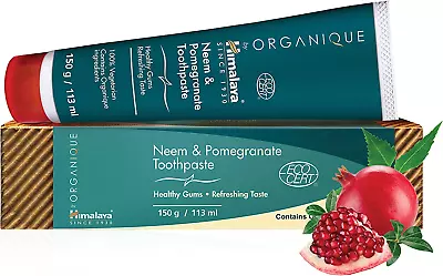 £12.05 • Buy Himalaya Neem And Pomegranate Organic Toothpaste - 150g