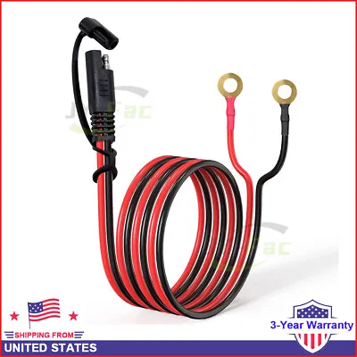 14/16AWG SAE Connection Cable Adapter Battery Charging 12-24V SAE To O Ring Cord • $8.99