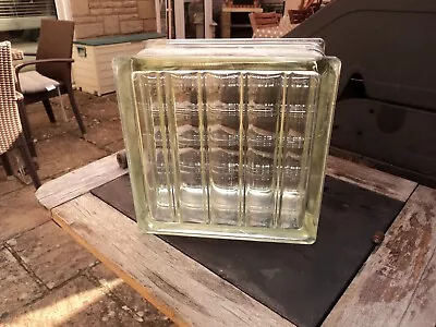 £14.99 • Buy GLASS BLOCKS / BRICKS FROM 1950s .FREE POSTAGE.