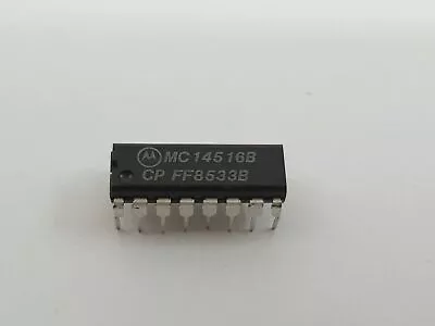 MC14516B MOTOROLA INTEGRATED CIRCUIT NOS (New Old Stock)1PC. C162U9F161019 • $5.47