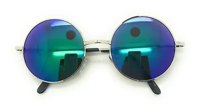 John Lennon Style Sunglasses Round Retro Vintage Style 60s 70s Hippie Glasses A1 • $9.95