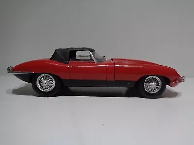 Tonka Polistil 1:16 Scale Die Cast 1957 Jaguar XKE 4.2L Convertible Red • $25