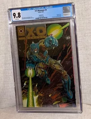 X-O Manowar #0 CGC 9.8 White Pages Gold Edition • $490