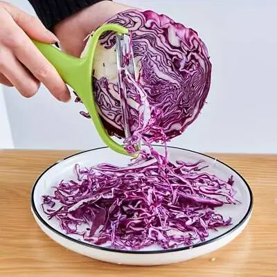 Vegetable Peeler Cabbage Grater Home Kitchen Gadgets Tool Salad Slicer Cutter UK • £1.99