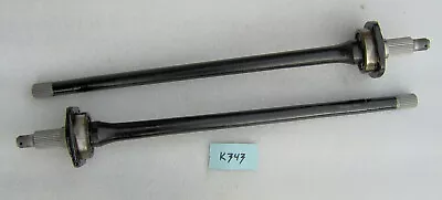 Mgb Left & Right Half Shaft Axles With Flange & Seal  1968-1980  K343 • $249