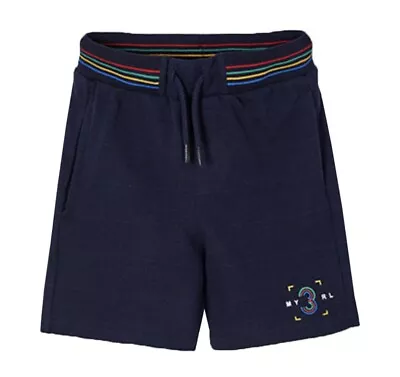 MAYORAL Boys Navy Bermuda Shorts • $24.99