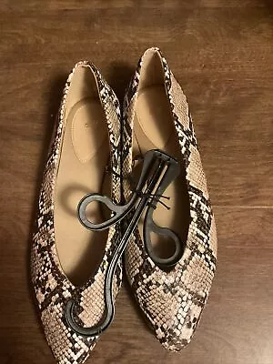 H&M Snake Flats • $8