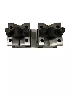 V Block With Clamp Set Hardened Steel 90 Degree Angle Accuracy V Block Set 2-3/8 • £56.89