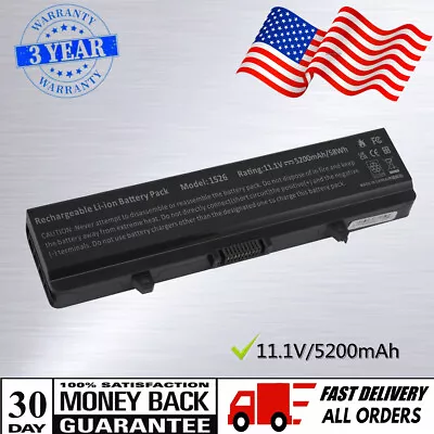 Battery For Dell Inspiron 1545 1525 1526 1546 X284G 1440 VOSTRO 500 V500 5200mAH • $11.99