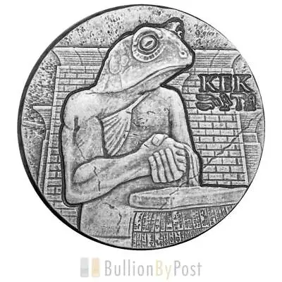 Egyptian Relics 5oz Kek Egyptian Relics Silver Coin • £209.98